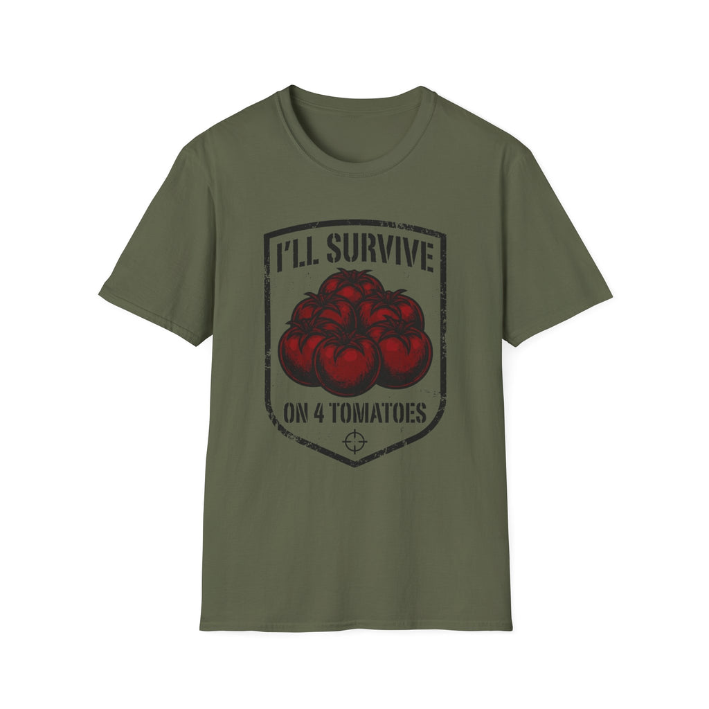 I’ll Survive on 4 Tomatoes T-Shirt