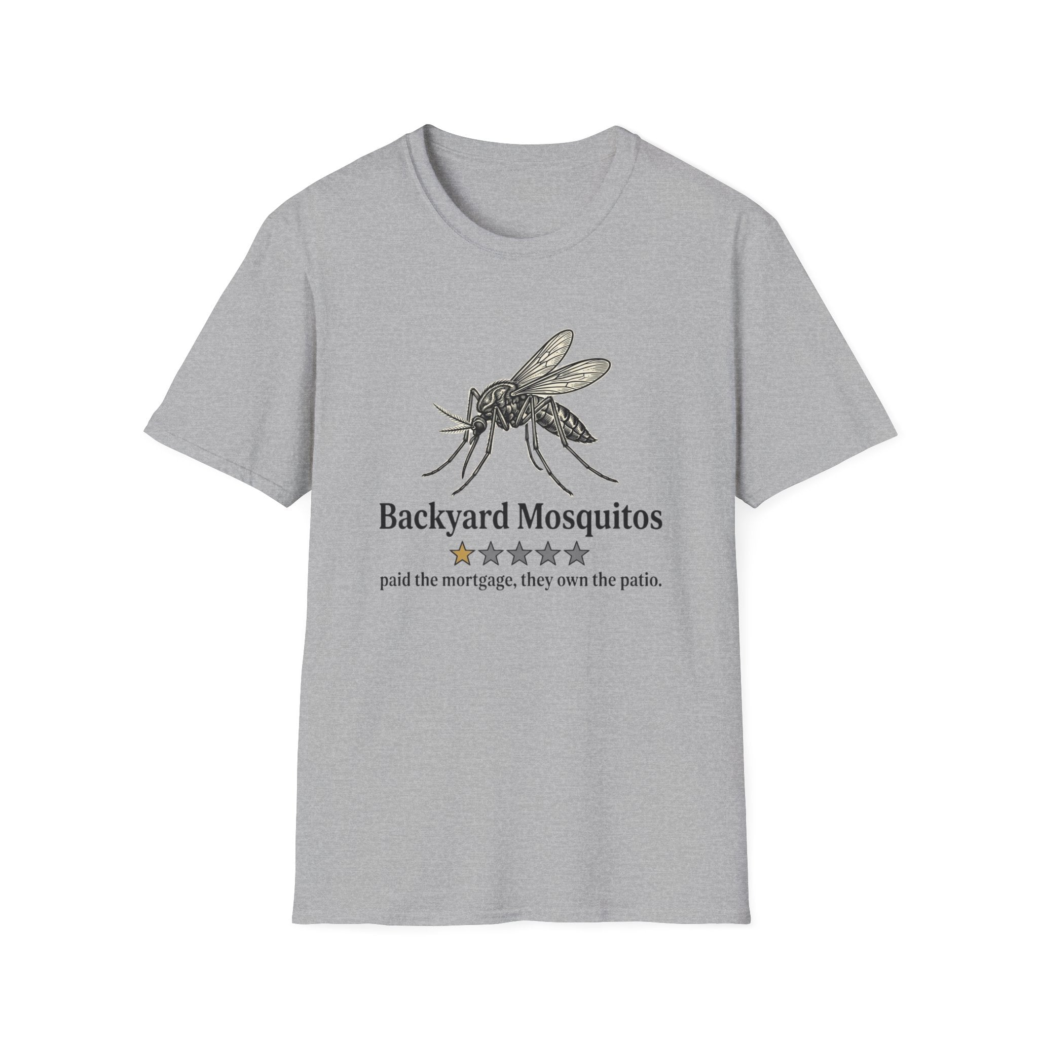 Backyard Mosquitos One Star Review T-Shirt