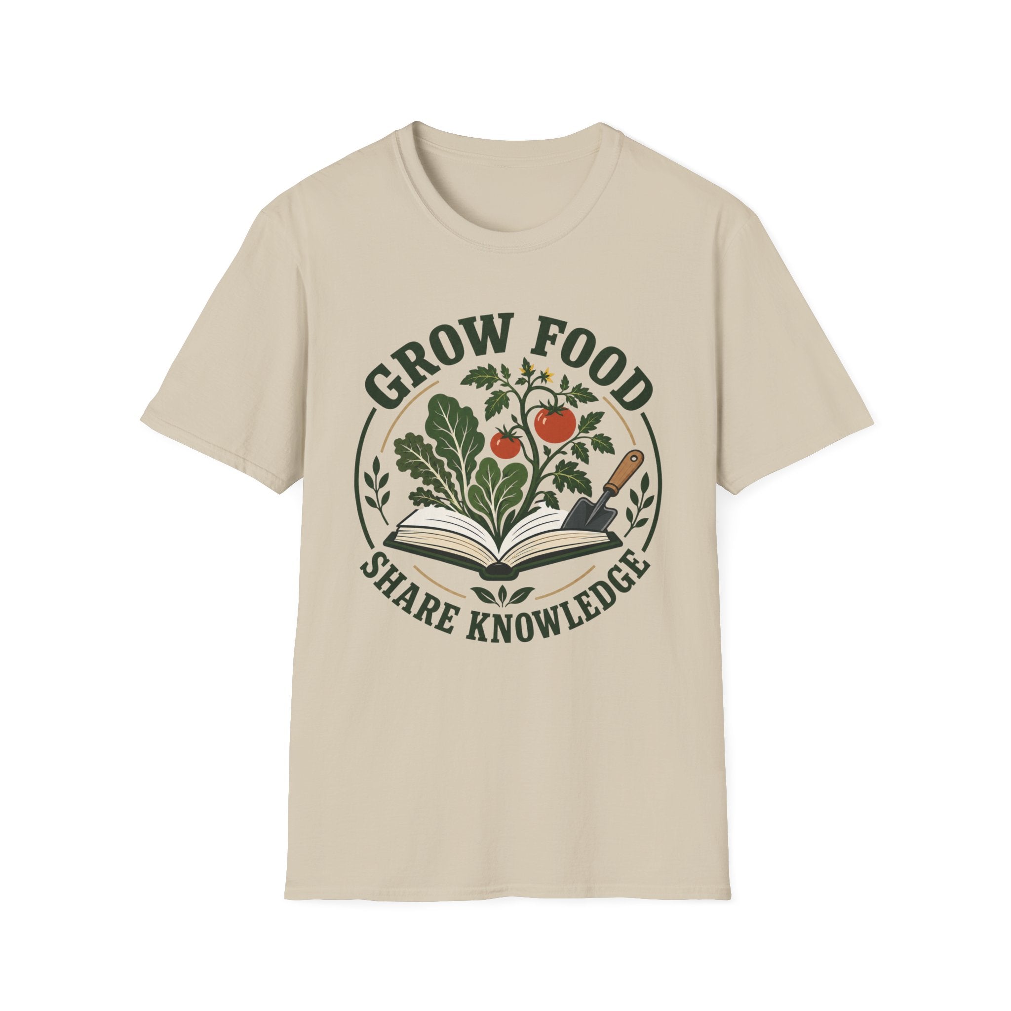 Grow Food Share Knowledge T-Shirt