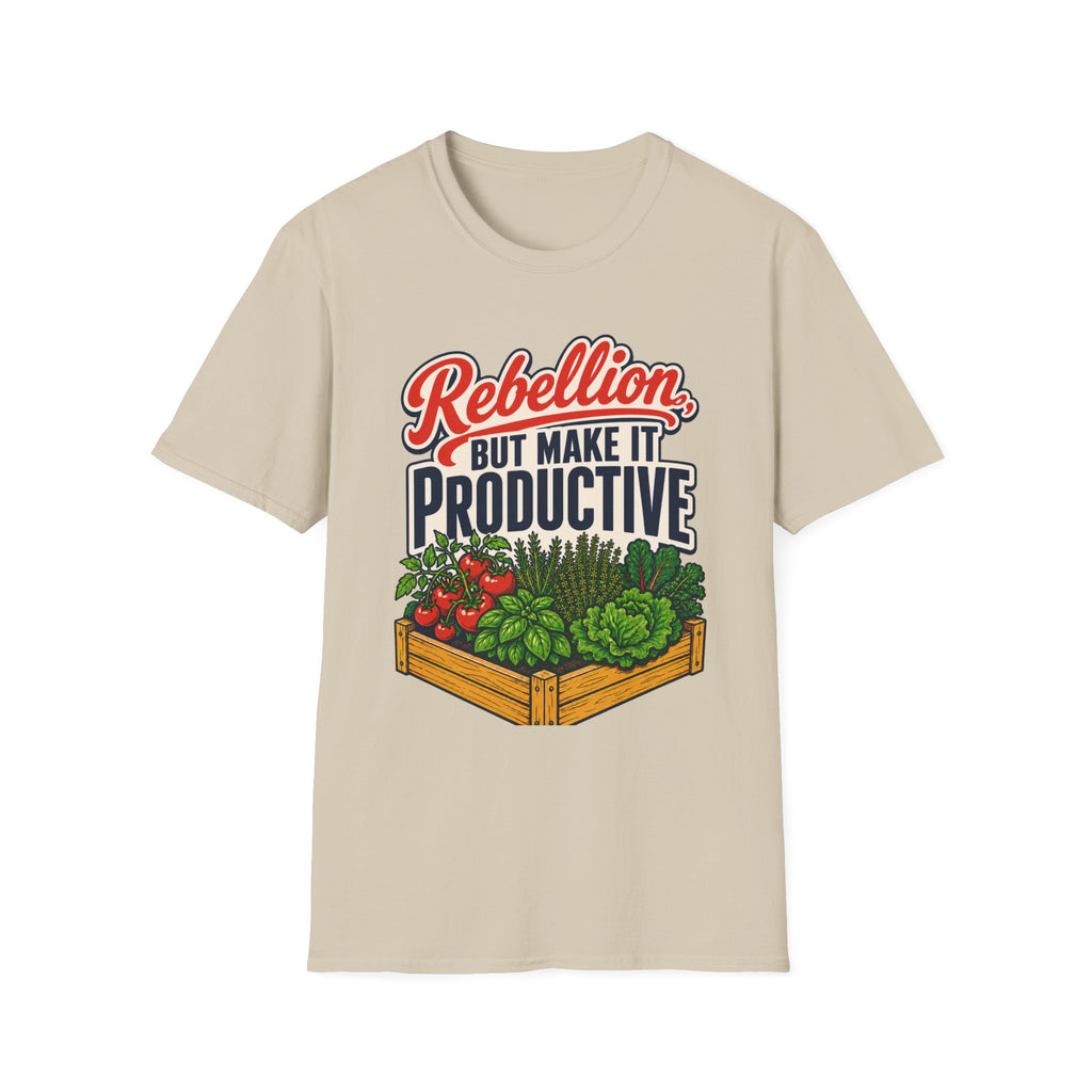 Rebellion, But Make It Productive T-Shirt