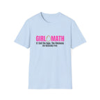 Girl Math Chicken Math T-Shirt