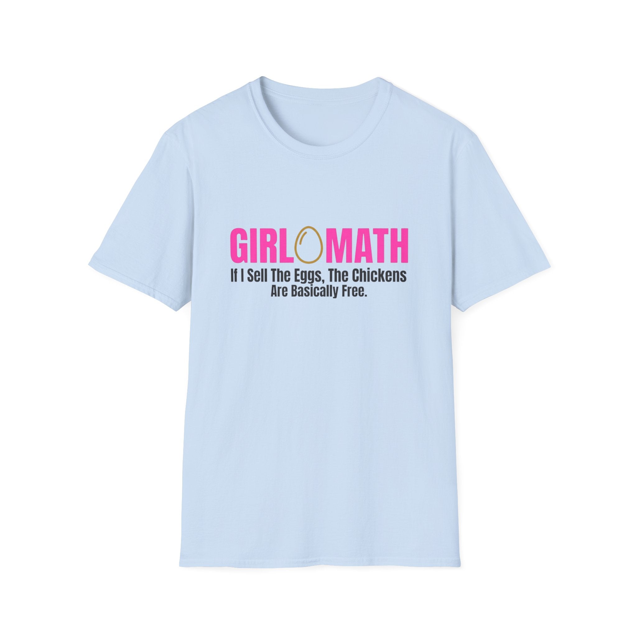 Girl Math Chicken Math T-Shirt