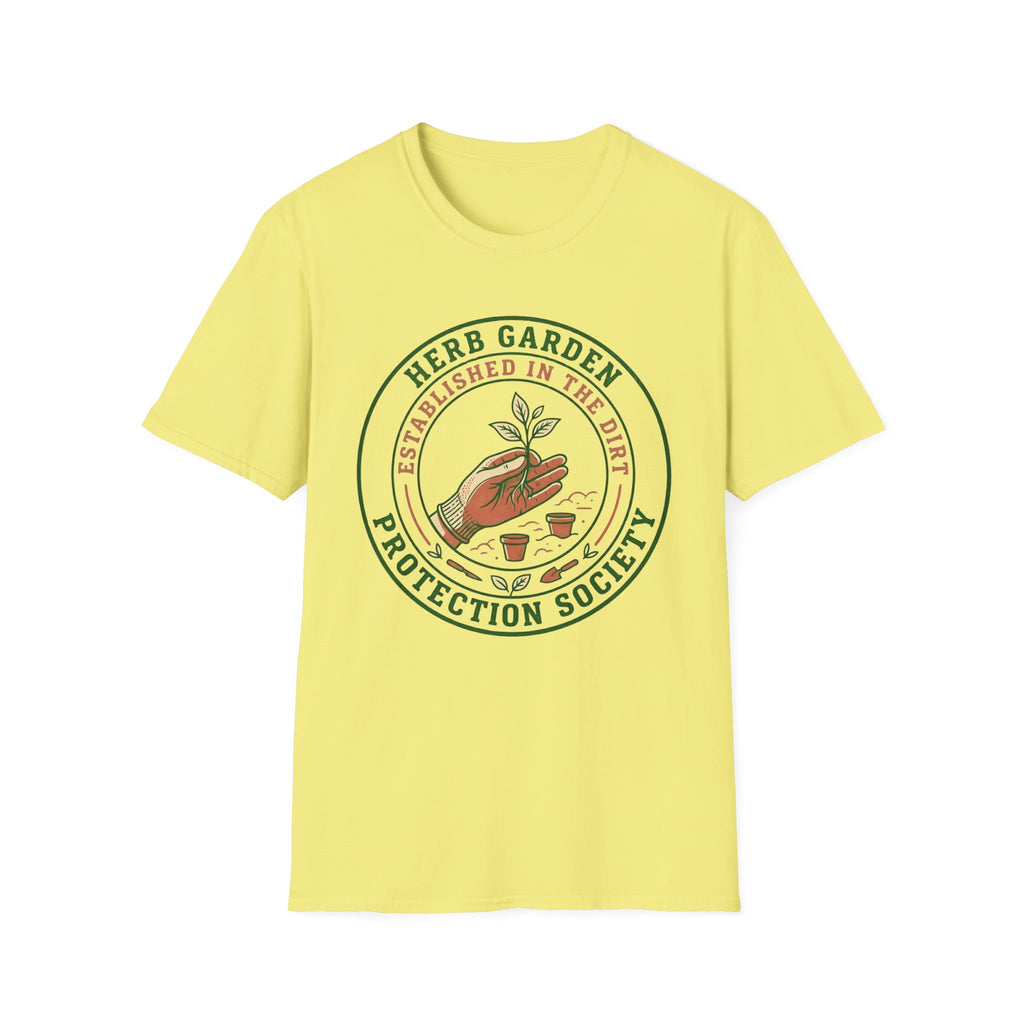 Herb Garden Protection Society T-Shirt