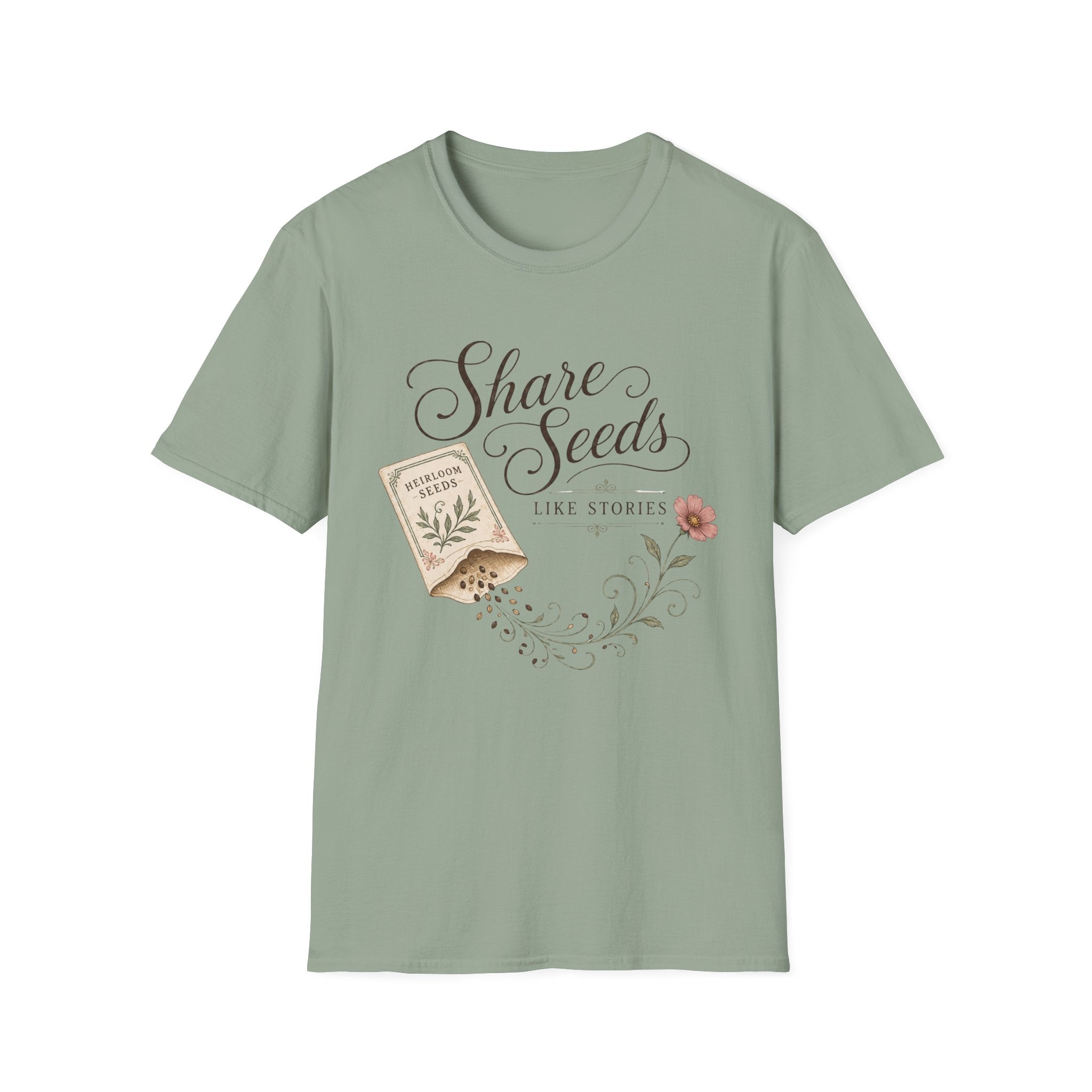 Share Seeds Like Stories T-Shirt
