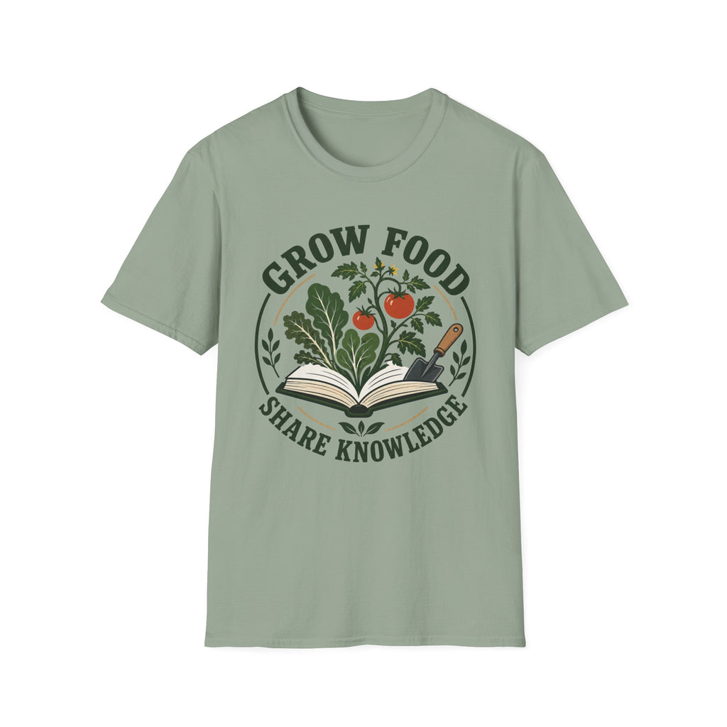 Grow Food Share Knowledge T-Shirt