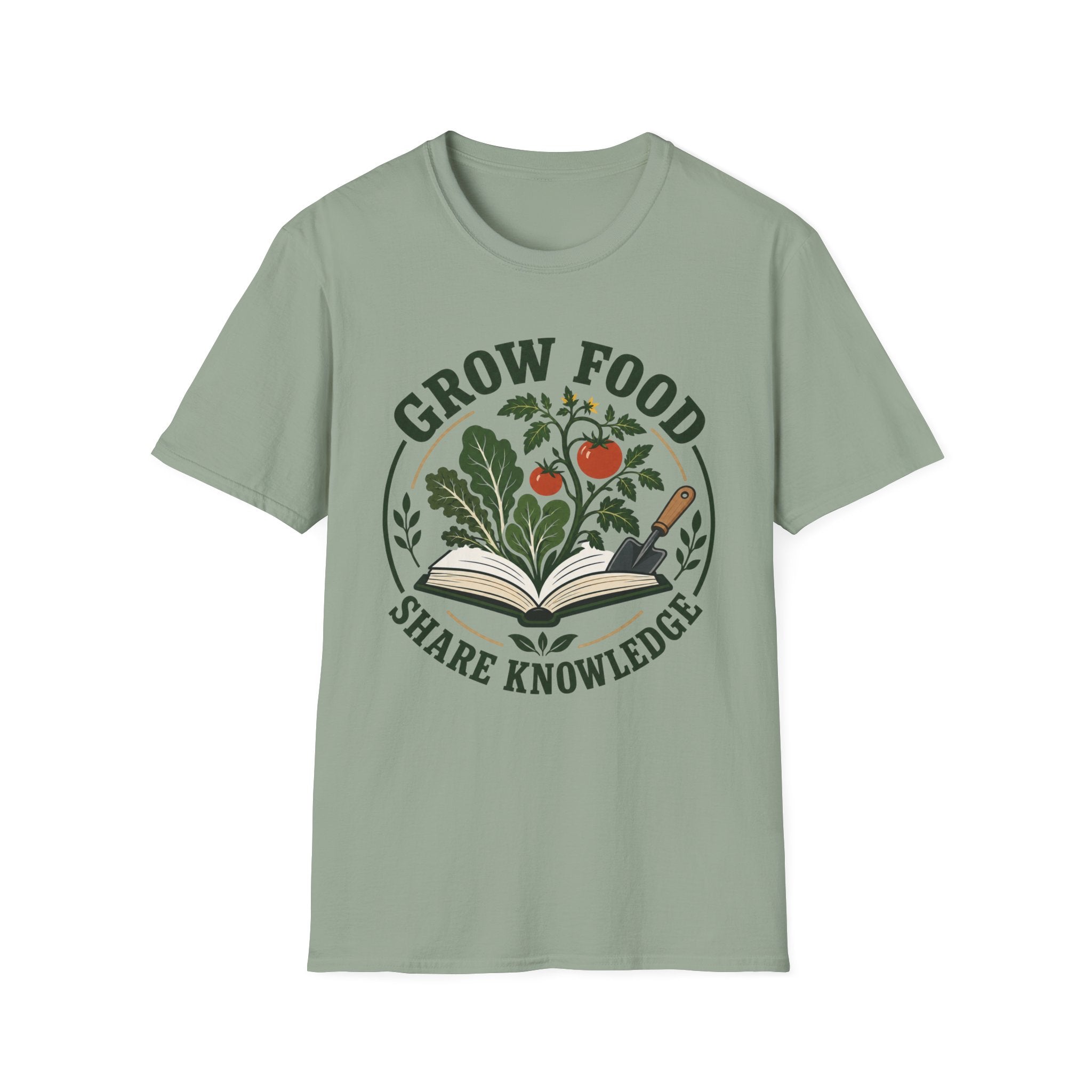 Grow Food Share Knowledge T-Shirt