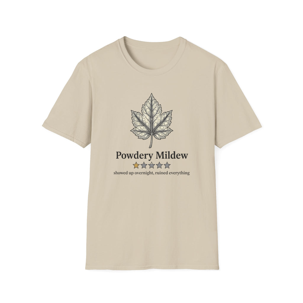 Powdery Mildew One Star Review T-Shirt