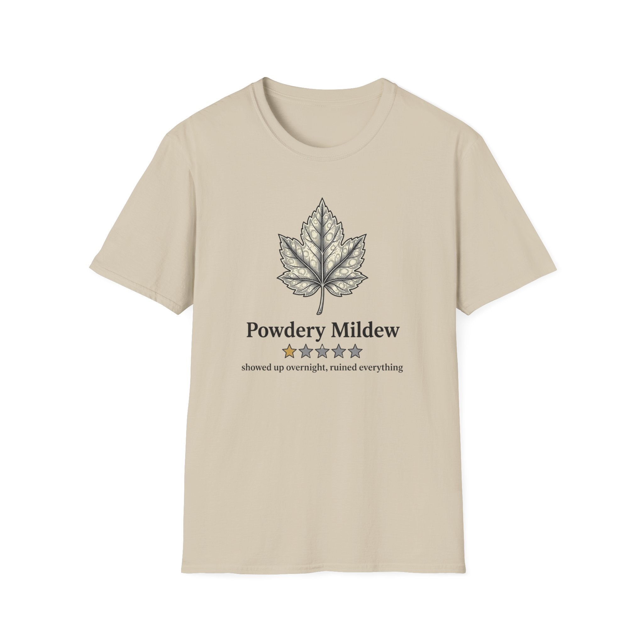 Powdery Mildew One Star Review T-Shirt
