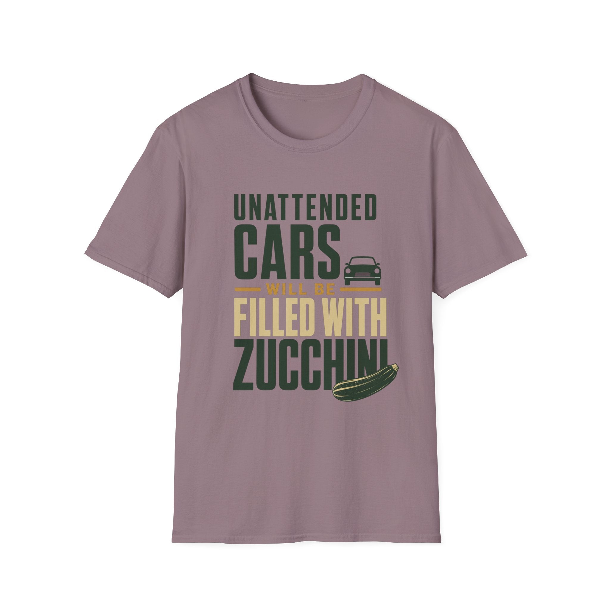 Unattended Cars Will Be Filled With Zucchini T-Shirt