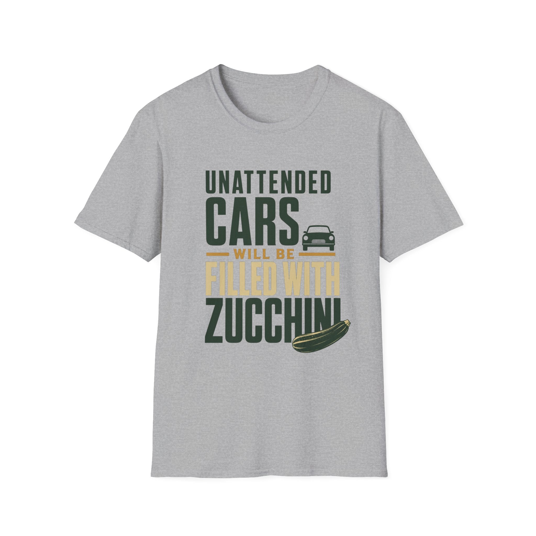Unattended Cars Will Be Filled With Zucchini T-Shirt