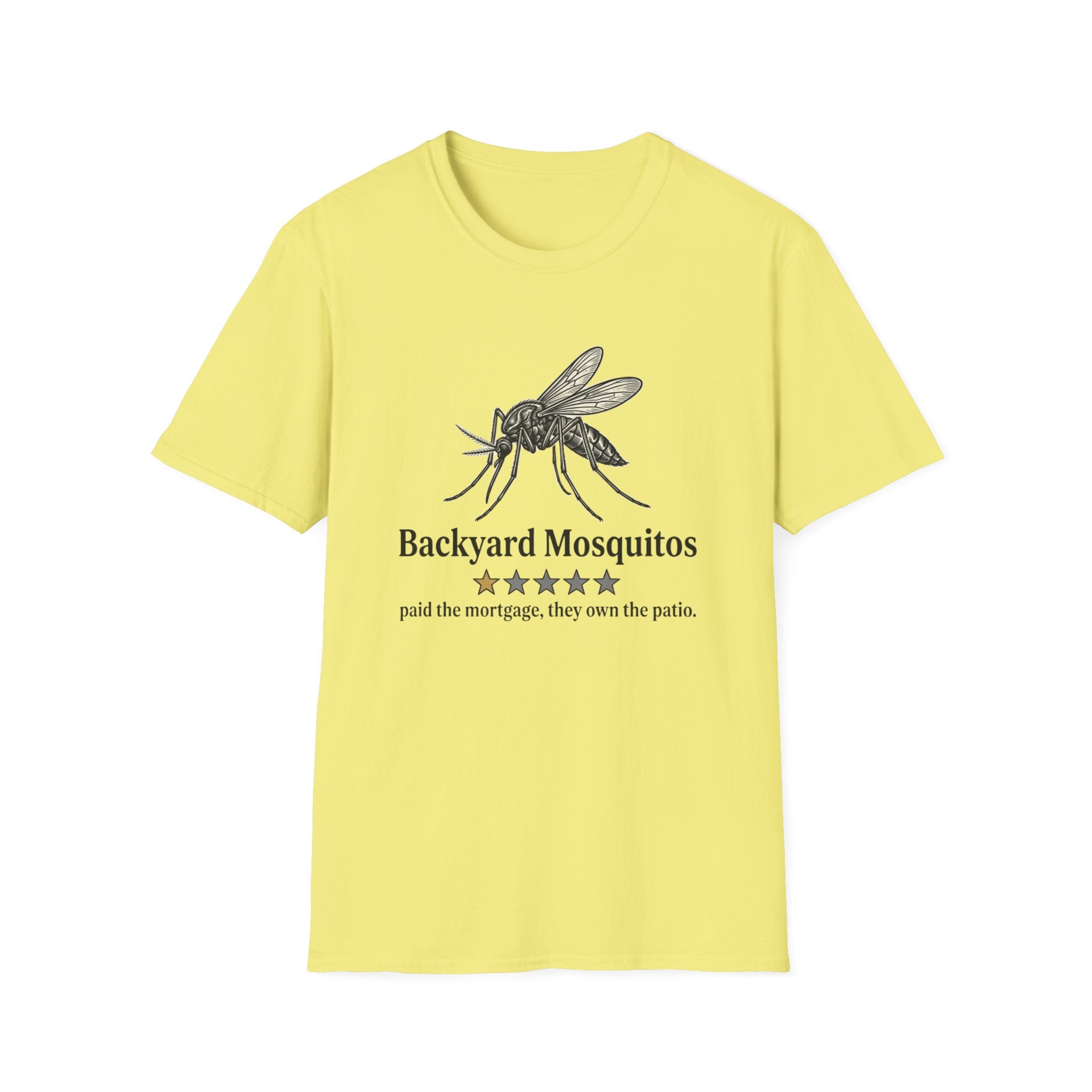 Backyard Mosquitos One Star Review T-Shirt
