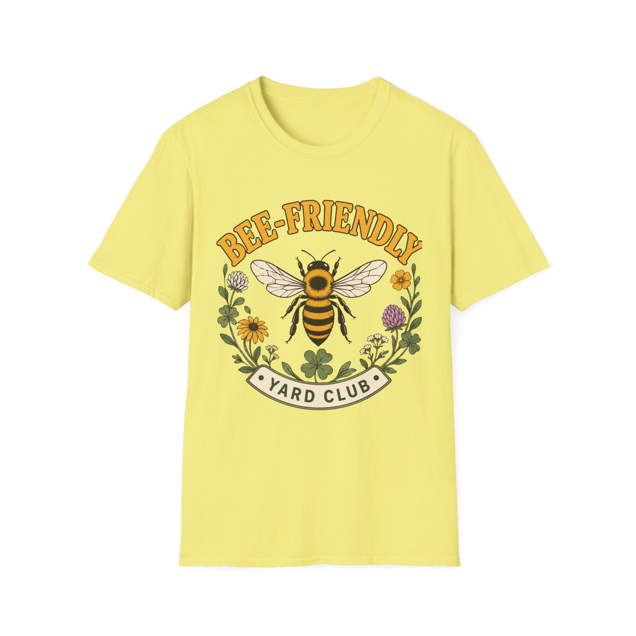 Bee-Friendly Yard Club T-Shirt