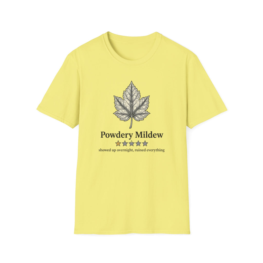 Powdery Mildew One Star Review T-Shirt