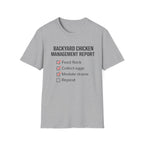 Backyard Chicken Management Report T-Shirt