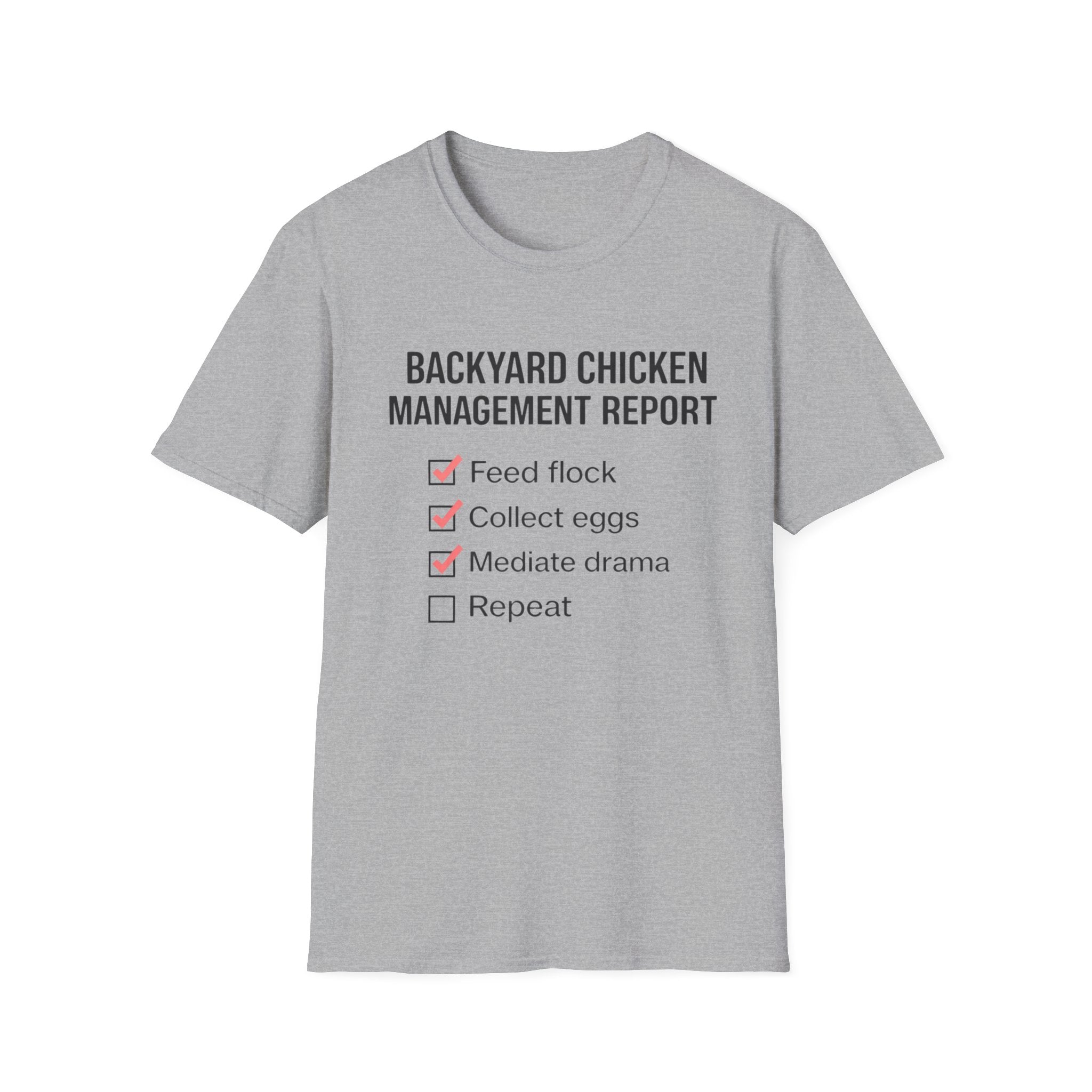 Backyard Chicken Management Report T-Shirt