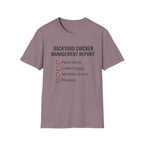 Backyard Chicken Management Report T-Shirt