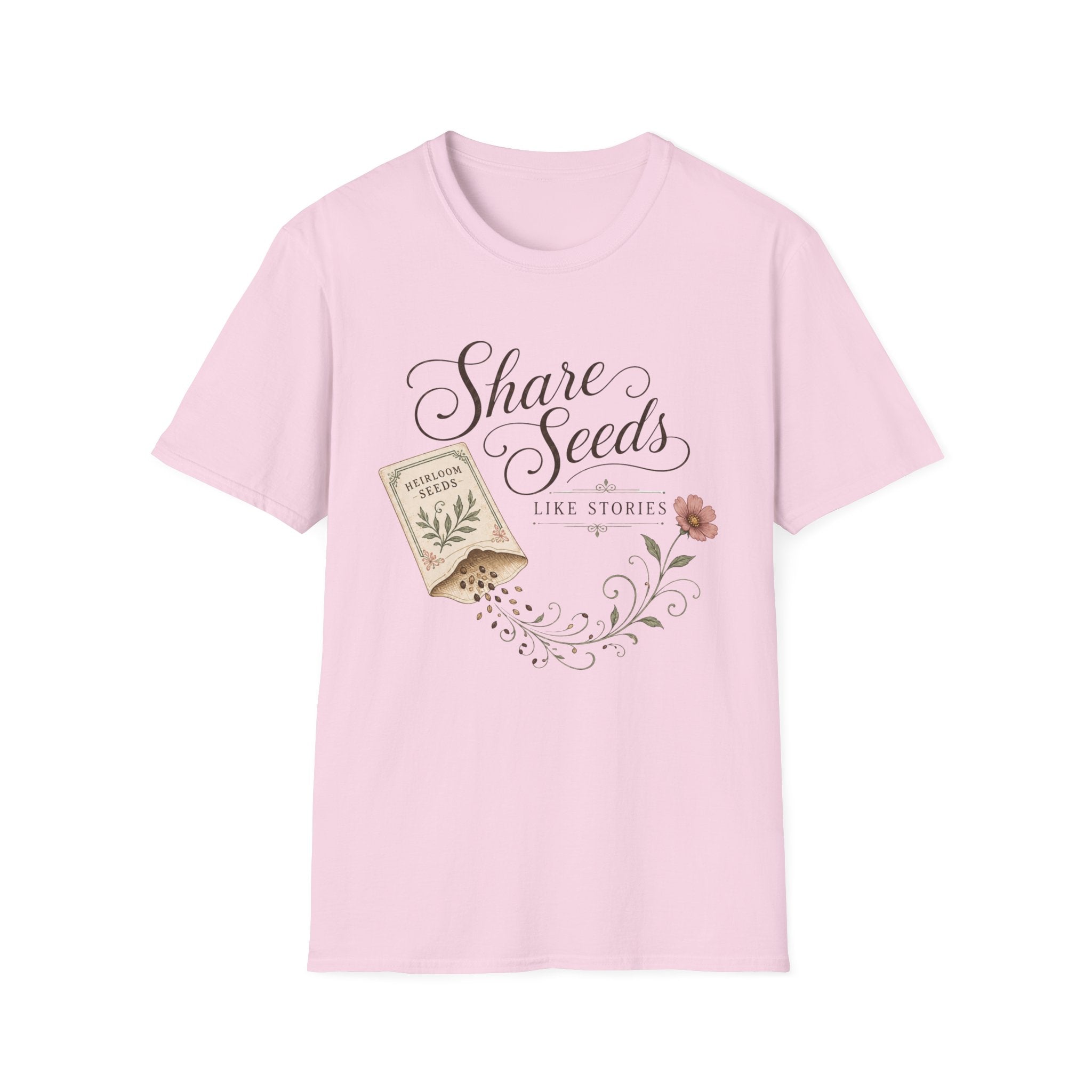 Share Seeds Like Stories T-Shirt