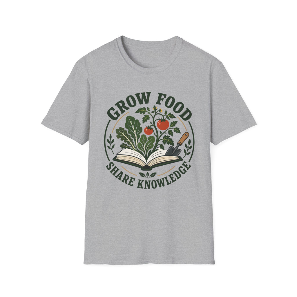 Grow Food Share Knowledge T-Shirt
