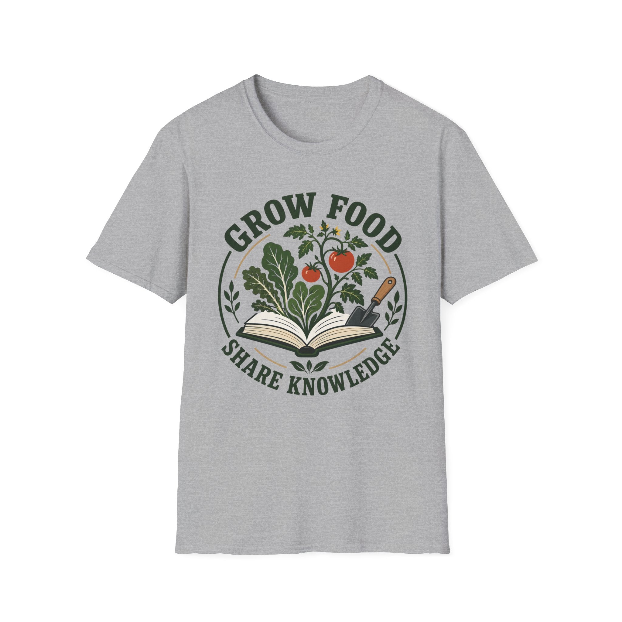 Grow Food Share Knowledge T-Shirt