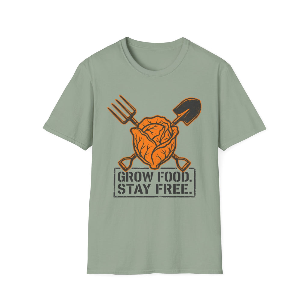 Grow Food Stay Free T-Shirt