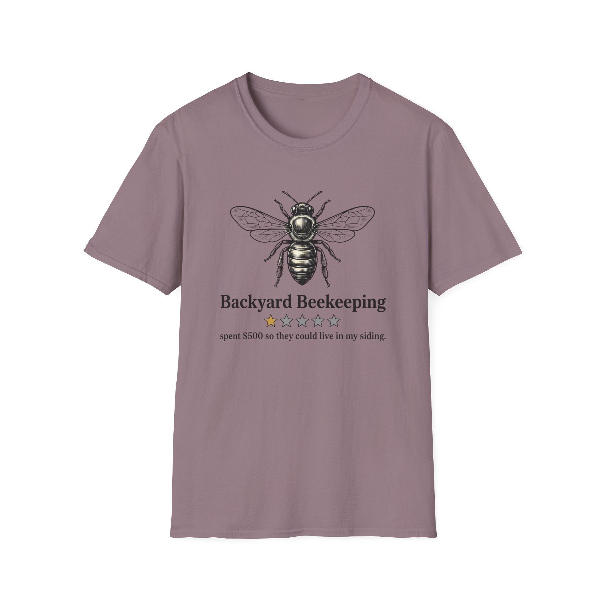 Backyard Beekeeping One Star Review T-Shirt
