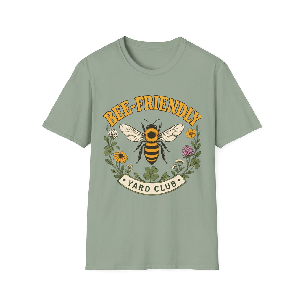 Bee-Friendly Yard Club T-Shirt