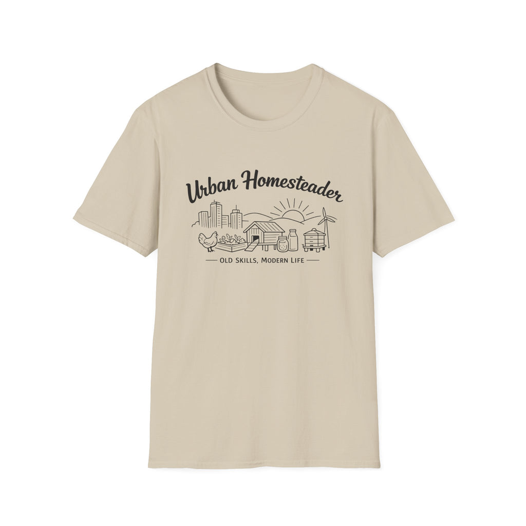 Urban Homesteader Old Skills Modern Life T-Shirt