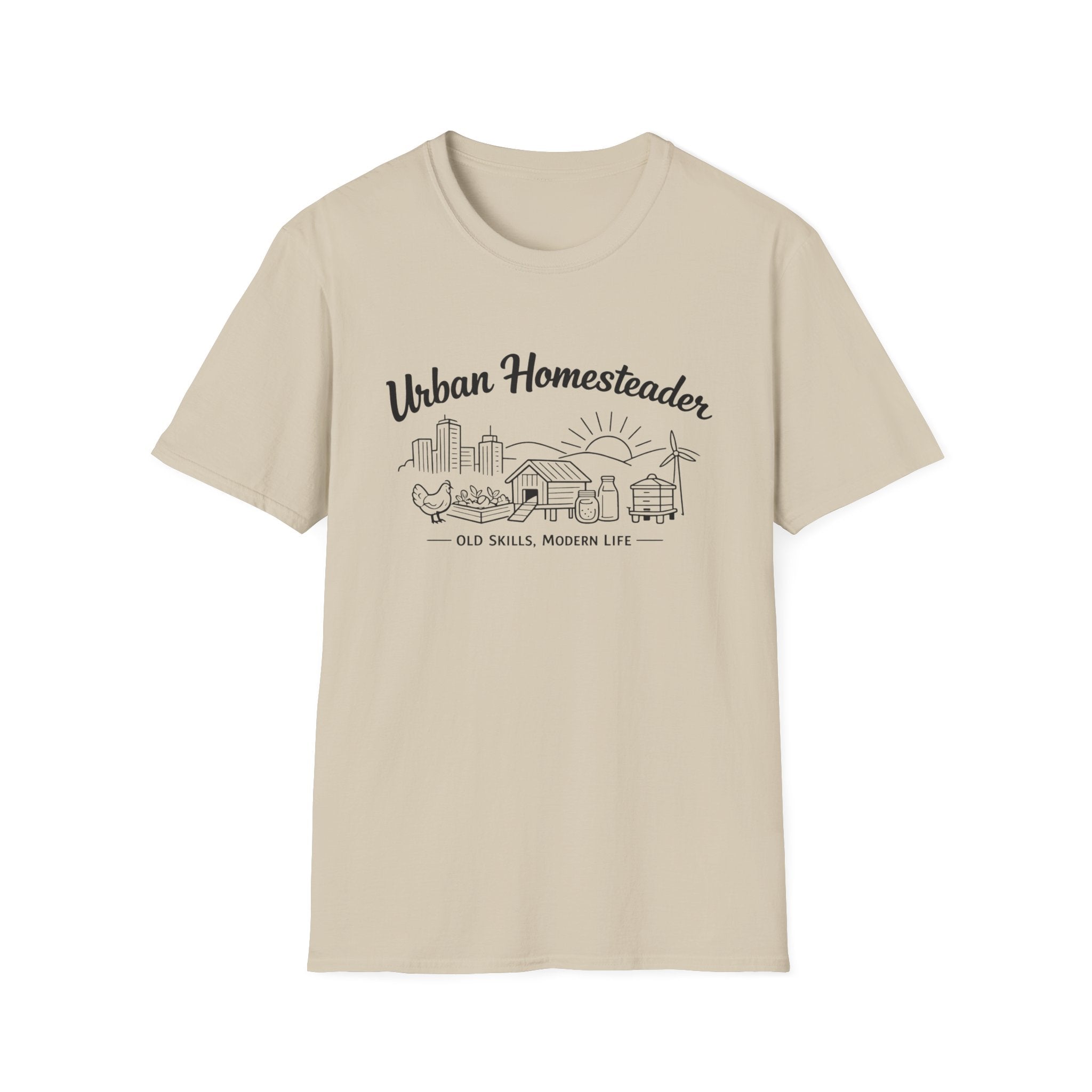 Urban Homesteader Old Skills Modern Life T-Shirt