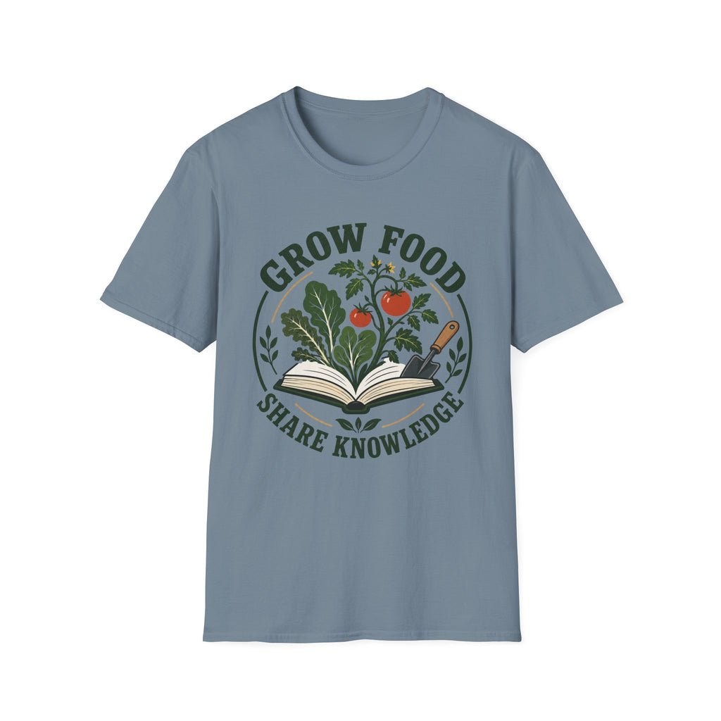 Grow Food Share Knowledge T-Shirt