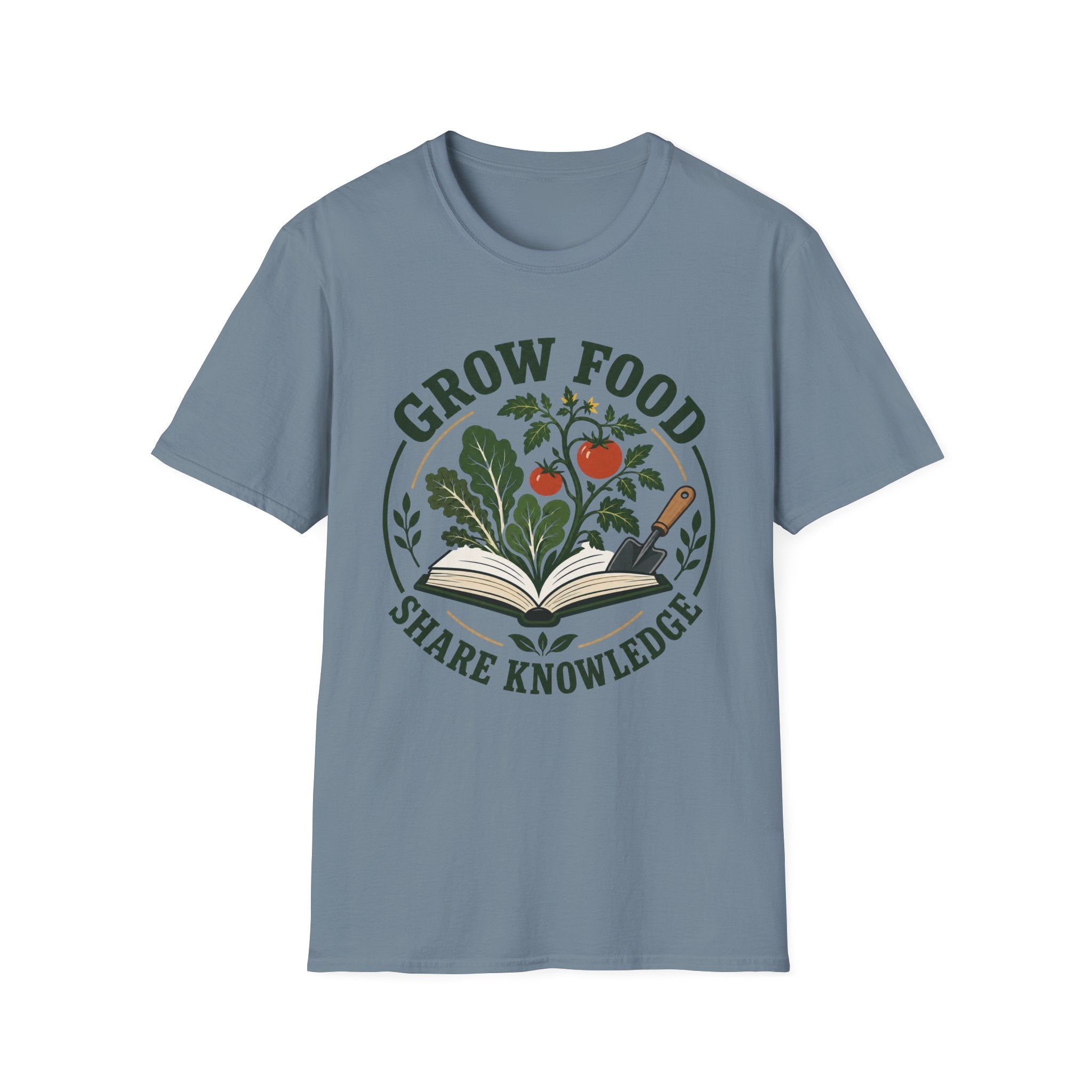 Grow Food Share Knowledge T-Shirt
