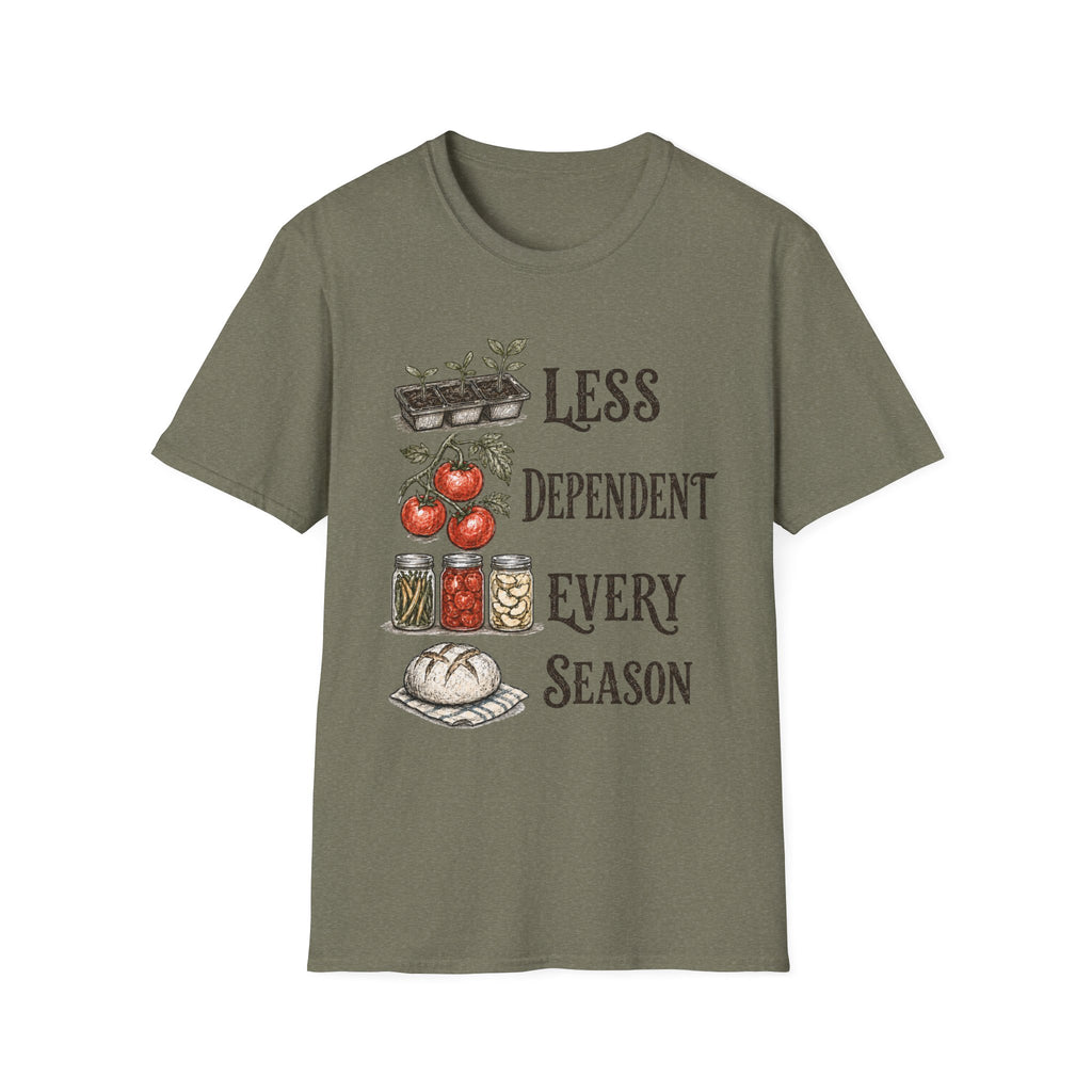 Less Dependent Every Season T-Shirt
