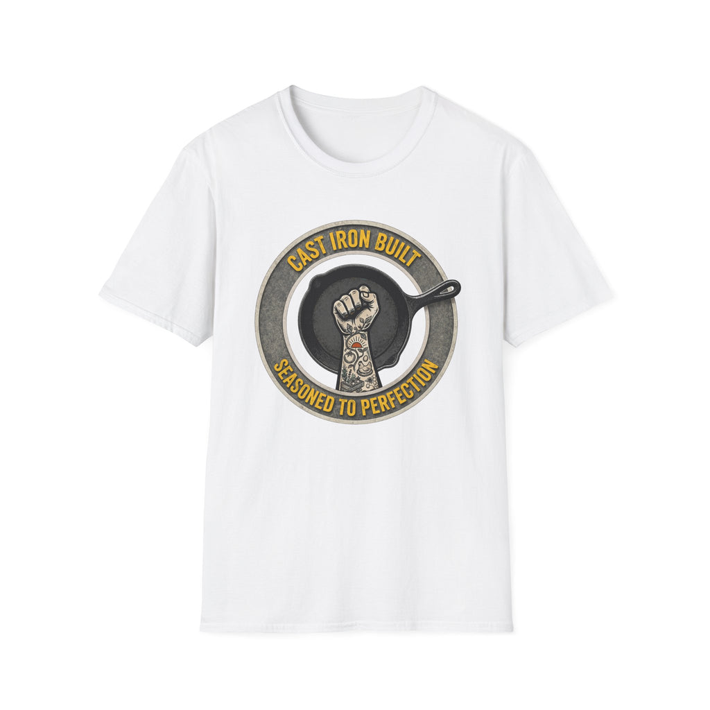 Cast Iron Built, Seasoned to Perfection Tee