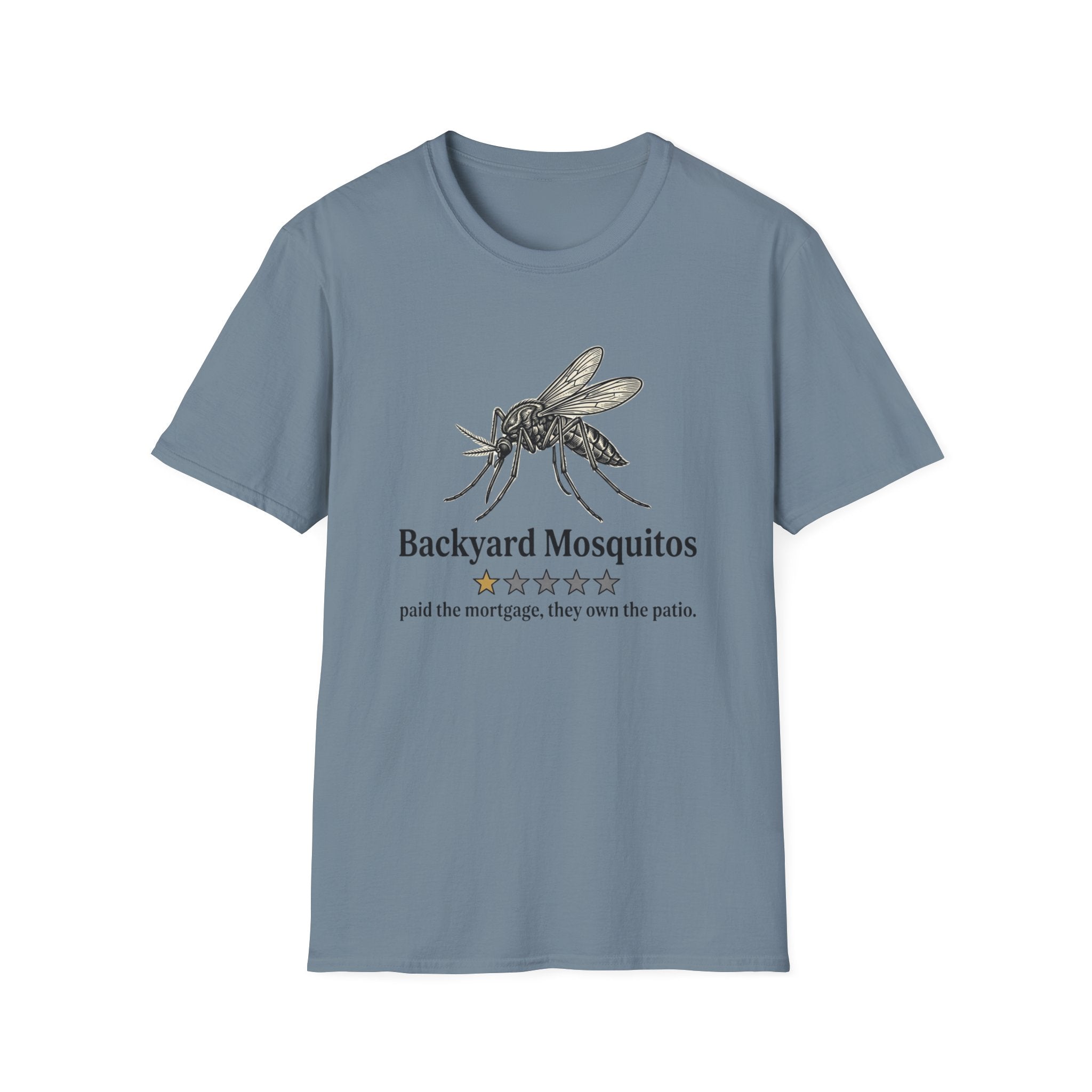 Backyard Mosquitos One Star Review T-Shirt