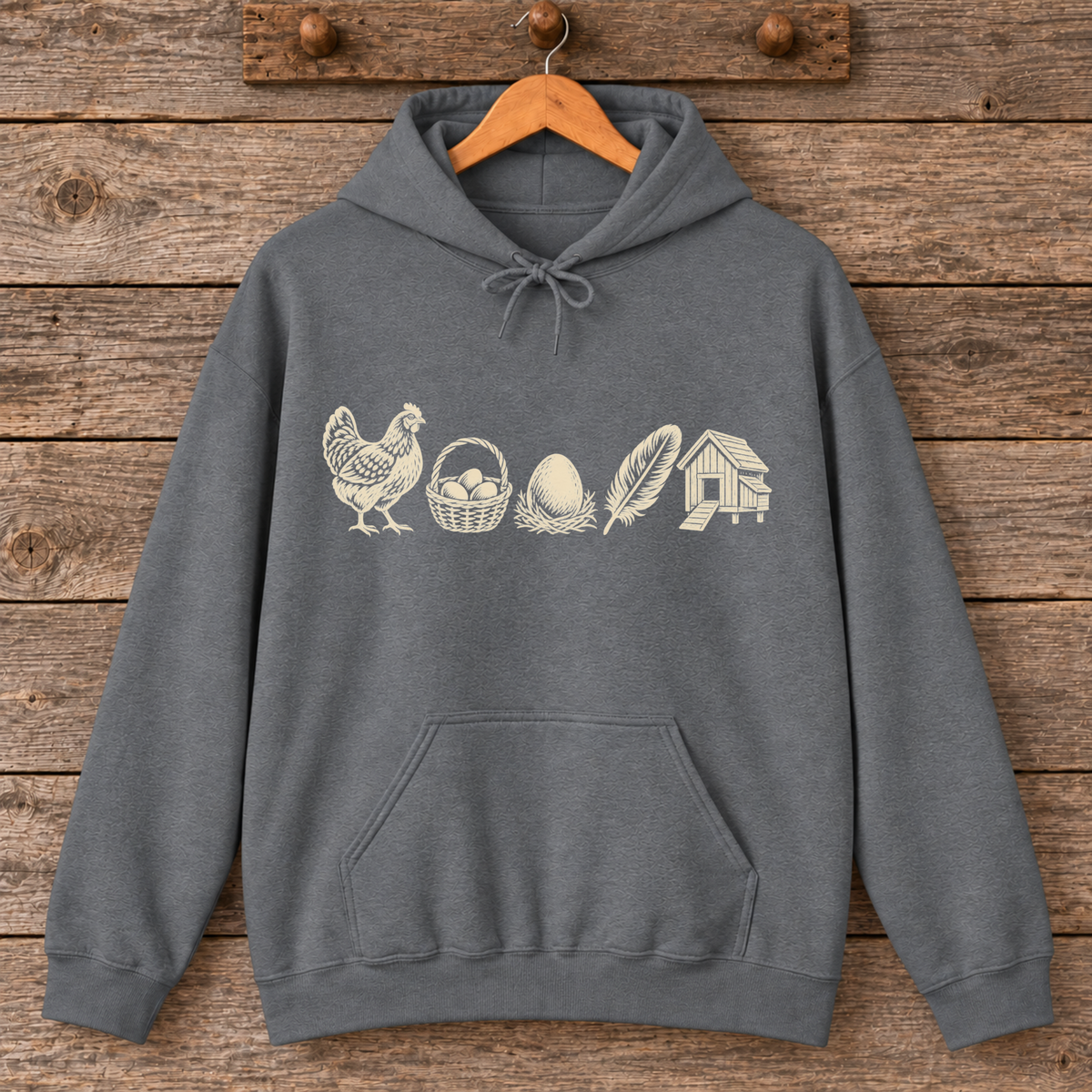 Backyard Chicken Keeper Essentials Hoodie