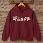 Backyard Chicken Keeper Essentials Hoodie