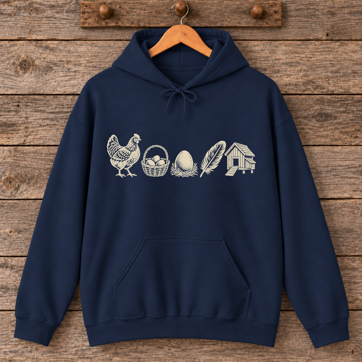 Backyard Chicken Keeper Essentials Hoodie