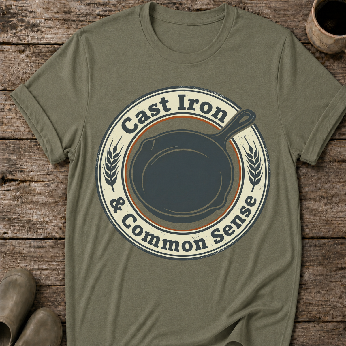 Cast Iron & Common Sense T-Shirt