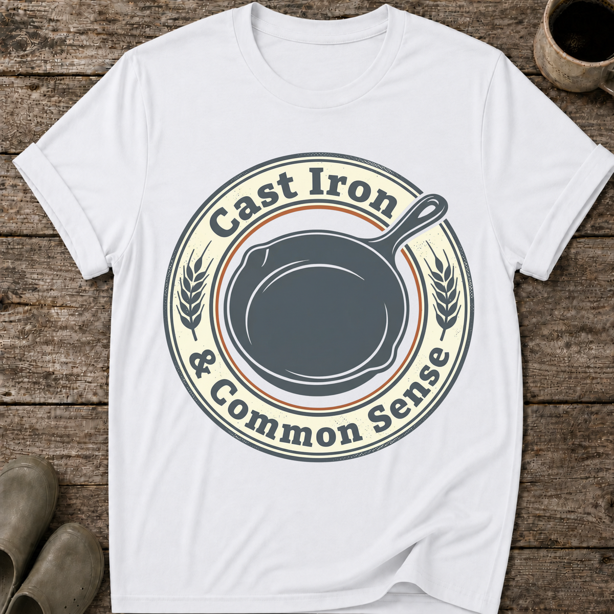 Cast Iron & Common Sense T-Shirt