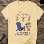 City Lights Garden Nights T-Shirt