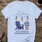 City Lights Garden Nights T-Shirt