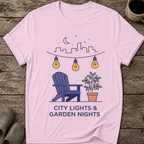 City Lights Garden Nights T-Shirt