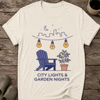 City Lights Garden Nights T-Shirt