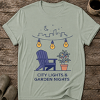 City Lights Garden Nights T-Shirt