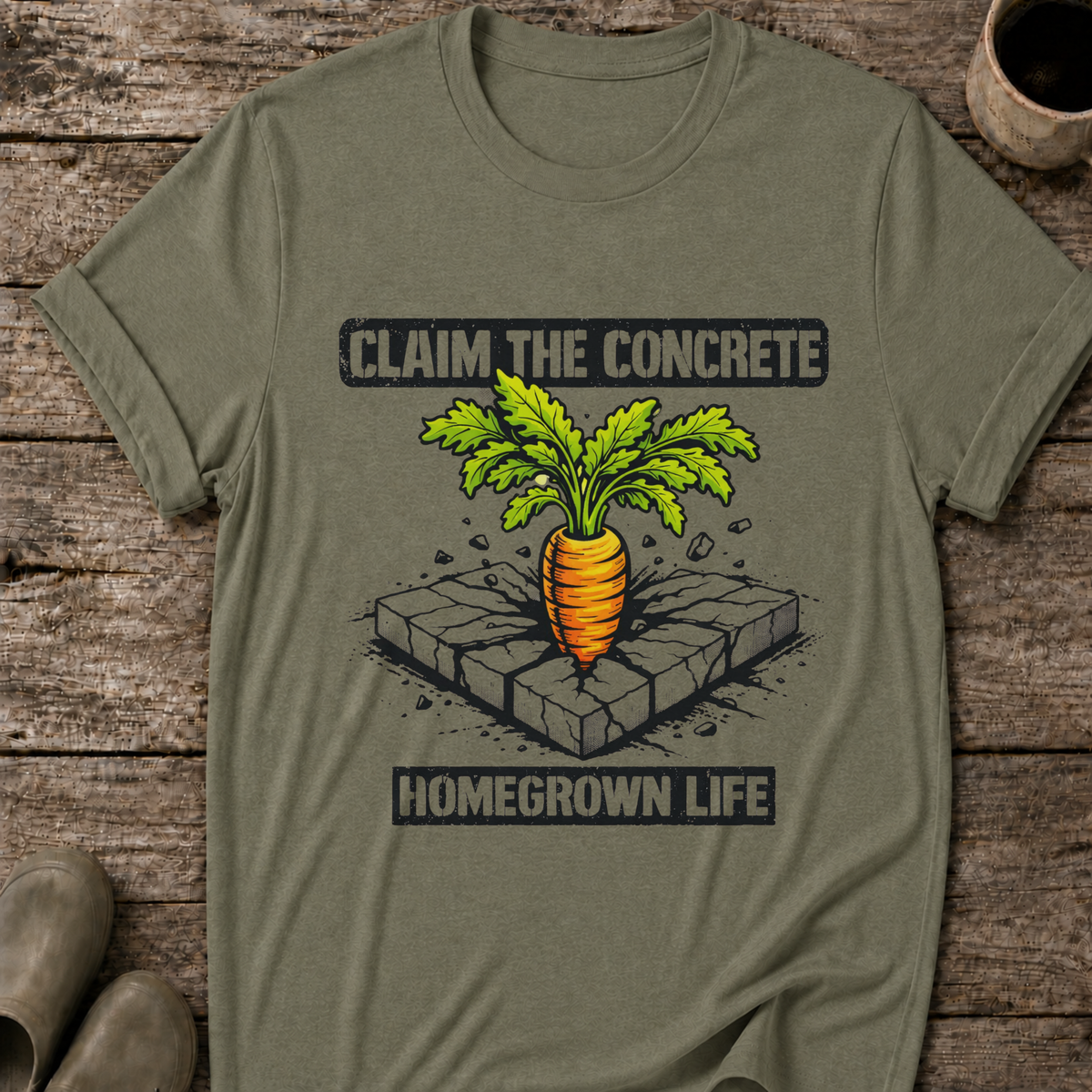 Claim The Concrete T-Shirt