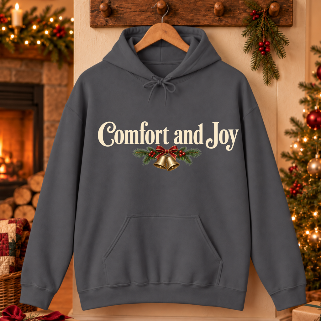 Comfort and Joy Christmas Hoodie