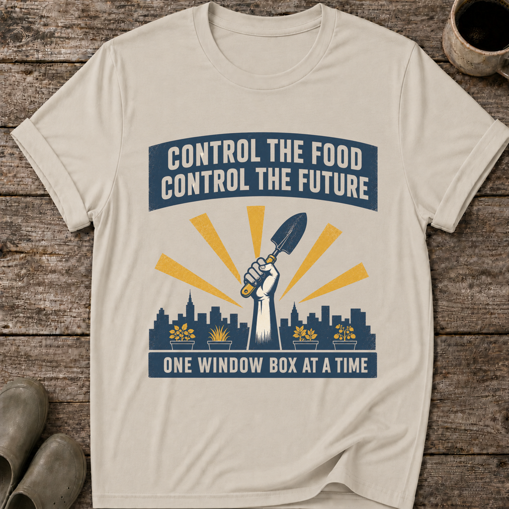 Control The Food Control The Future T-Shirt