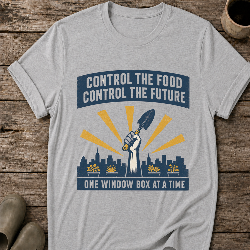 Control The Food Control The Future T-Shirt