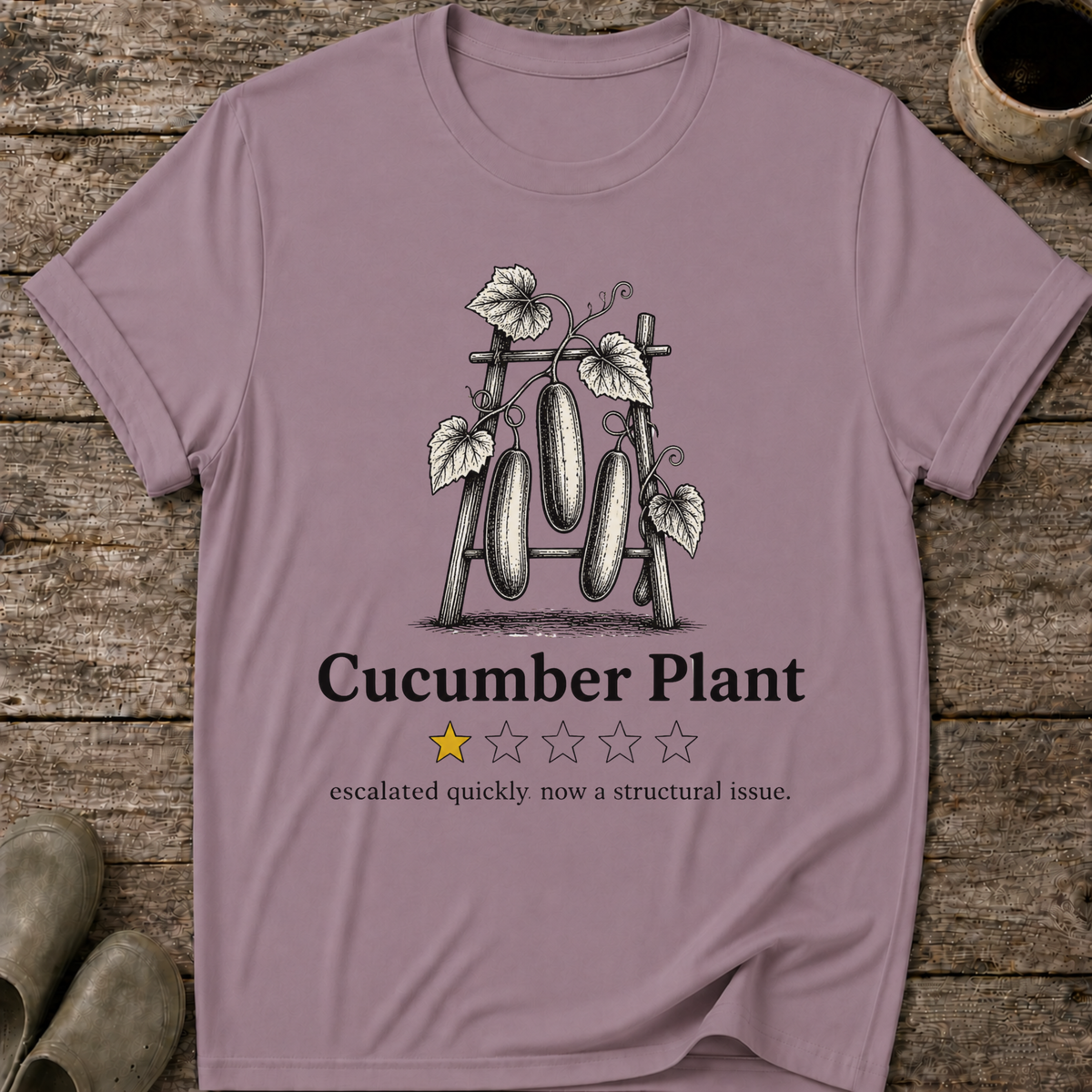 Cucumber Plant One Star Review T-Shirt