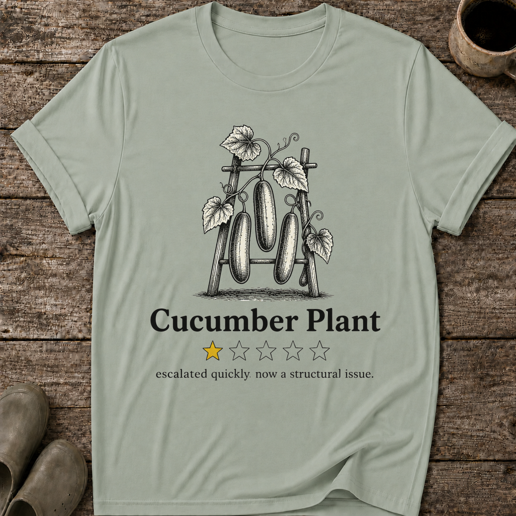 Cucumber Plant One Star Review T-Shirt