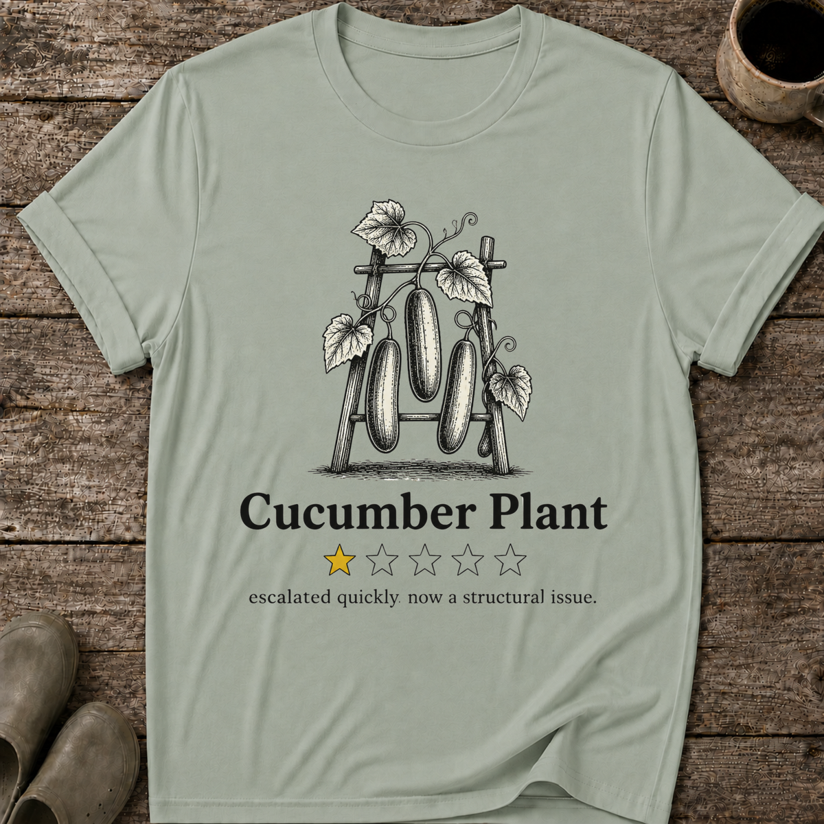 Cucumber Plant One Star Review T-Shirt